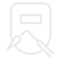 fabrication-icon Welding face mask and rod icon